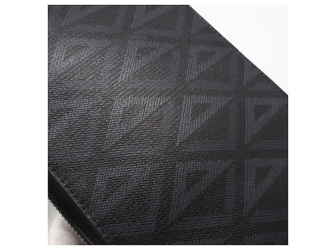 Pochette Messenger Christian Dior CD Diamond Marrone Nero - vista 3
