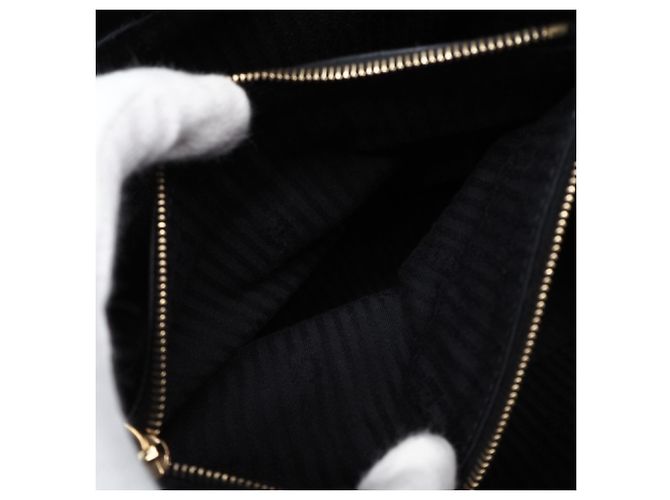 Borsa FENDI Leather Petite 2Jours Nero - vista 15