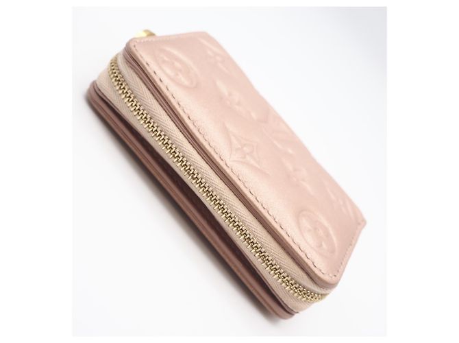 Louis Vuitton Monogramm-Prägung Portefeuille Lou Wallet Beige - Ansicht 4