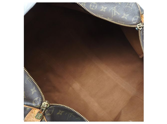 Borsa Boston Louis Vuitton Monogram Keepall 50 Marrone - vista 12
