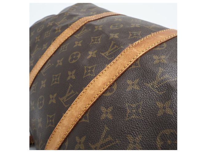 Borsa Boston Louis Vuitton Monogram Keepall 50 Marrone - vista 2