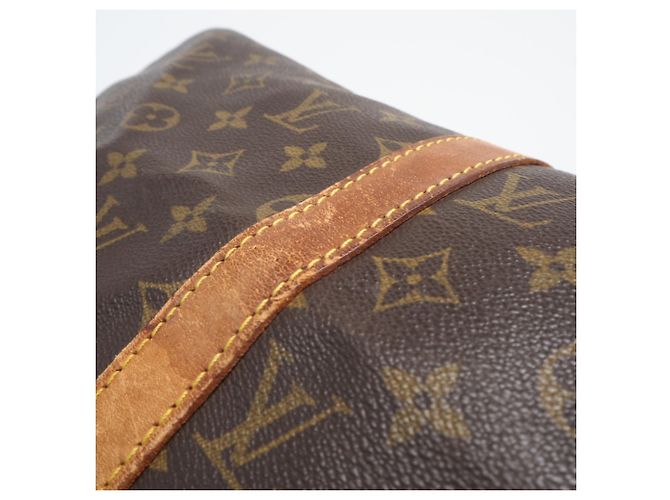 Borsa Boston Louis Vuitton Monogram Keepall 50 Marrone - vista 3
