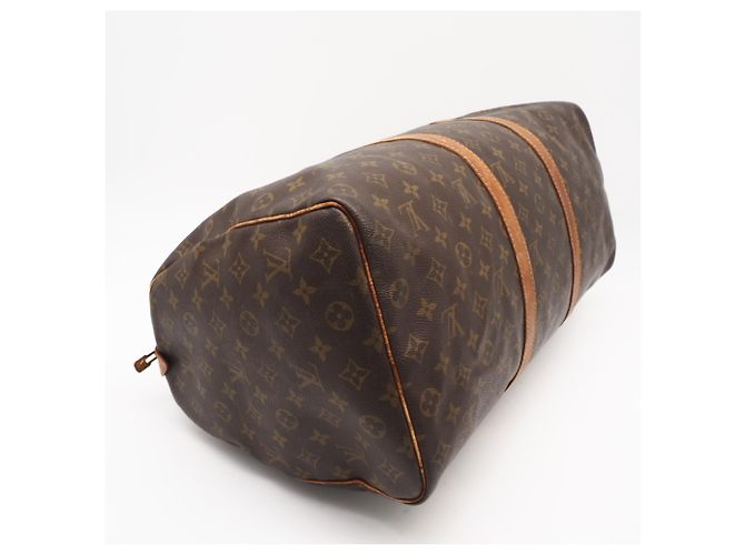 Borsa Boston Louis Vuitton Monogram Keepall 50 Marrone - vista 4