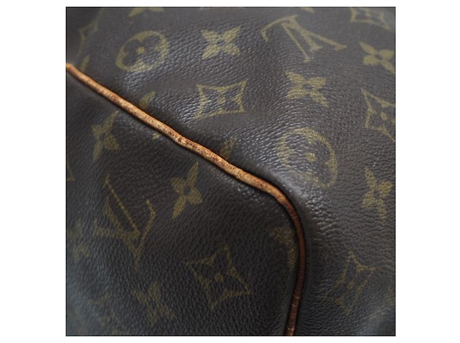 Borsa Boston Louis Vuitton Monogram Keepall 50 Marrone - vista 9