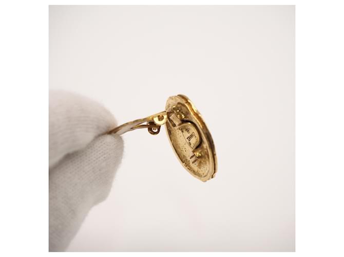 Orecchini Coco Mark Gold Clip CHANEL D'oro - vista 10