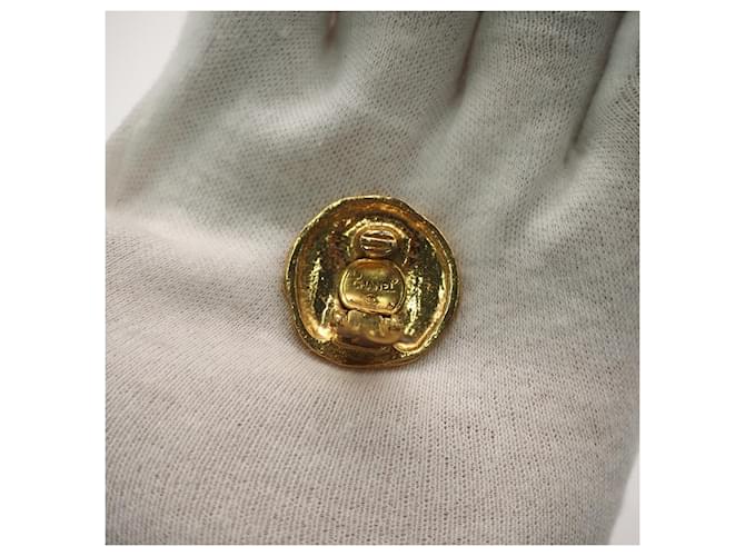 Orecchini Coco Mark Gold Clip CHANEL D'oro - vista 11