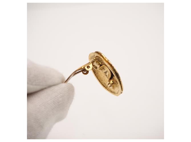 Orecchini Coco Mark Gold Clip CHANEL D'oro - vista 7