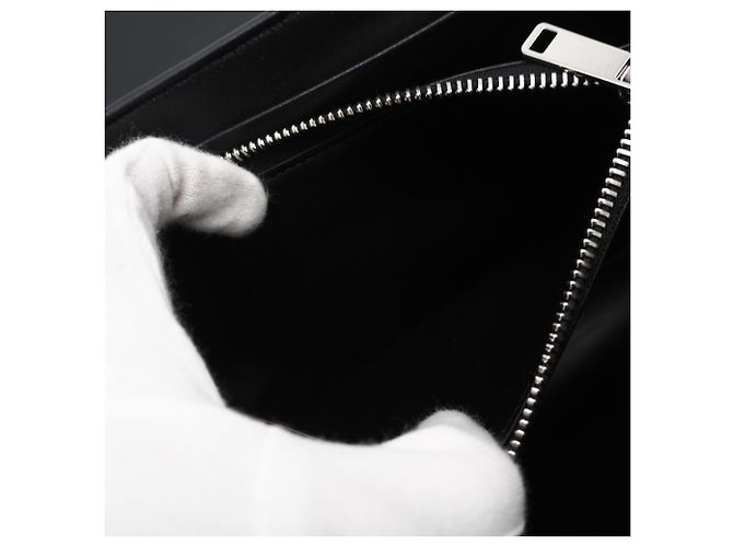 Céline Borsa a tracolla Victoire Medium in pelle di vitello Celine Nero - vista 14