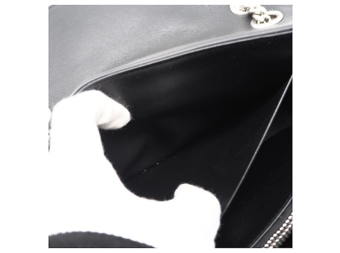 Céline Borsa a tracolla Victoire Medium in pelle di vitello Celine Nero - vista 15