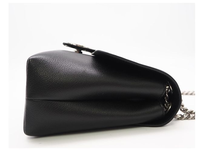 Céline Borsa a tracolla Victoire Medium in pelle di vitello Celine Nero - vista 4