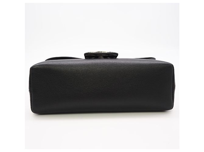 Céline Borsa a tracolla Victoire Medium in pelle di vitello Celine Nero - vista 5