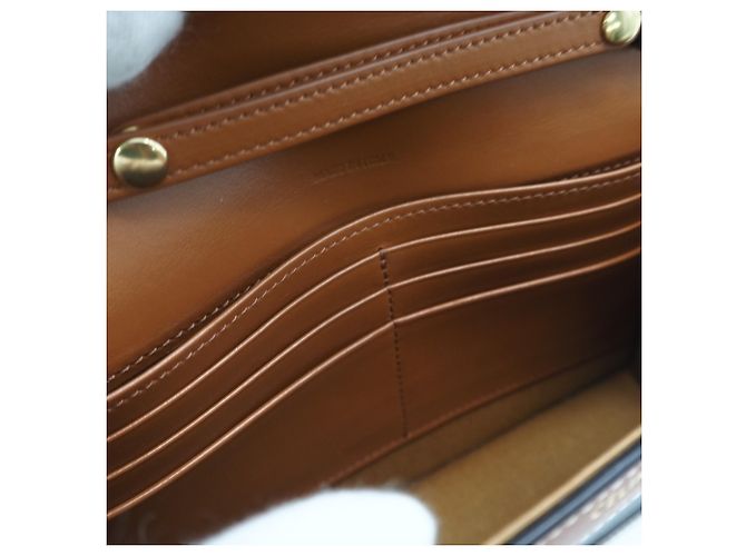 Triomphe Céline Bolso de Hombro Celine Margo Castaño Beige - vista 14