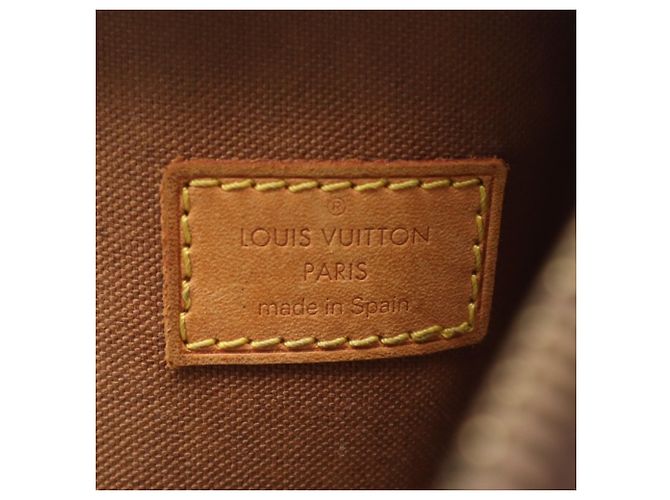 Borsa a tracolla Louis Vuitton Monogram Pochette Gange Marrone - vista 17