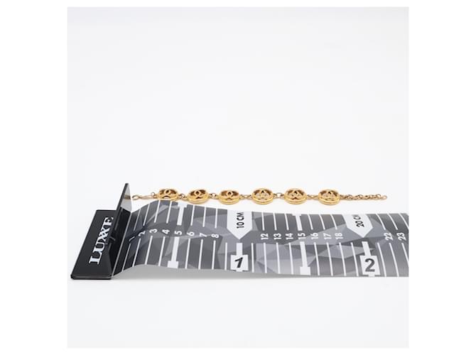 Bracciale charm Chanel Coco Mark 1983 D'oro - vista 3