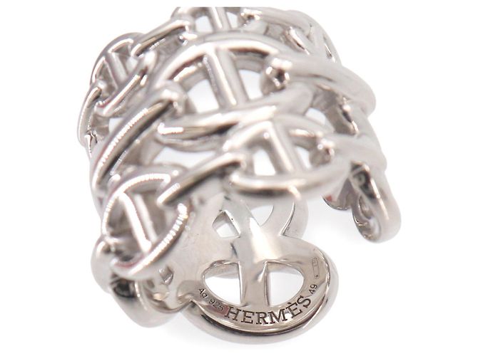 Hermès Hermes Chaine d'Ancre Enchainee GM #49 Ring Silber - Ansicht 5