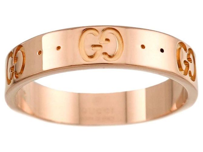 Anello Icon di Gucci in oro rosa 18K - vista 2