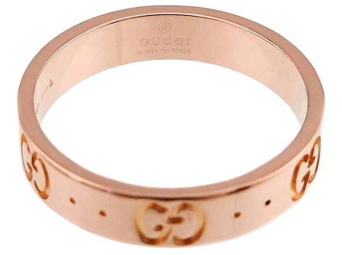 Anello Icon di Gucci in oro rosa 18K - vista 4
