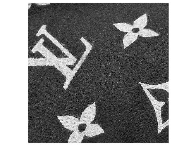 Sciarpa in lana Monogram Vivienne Louis Vuitton Marrone Nero Monogramma - vista 5