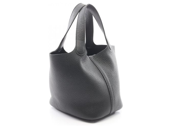 Hermès Hermes Picotin Lock PM Handtasche Schwarz - Ansicht 2