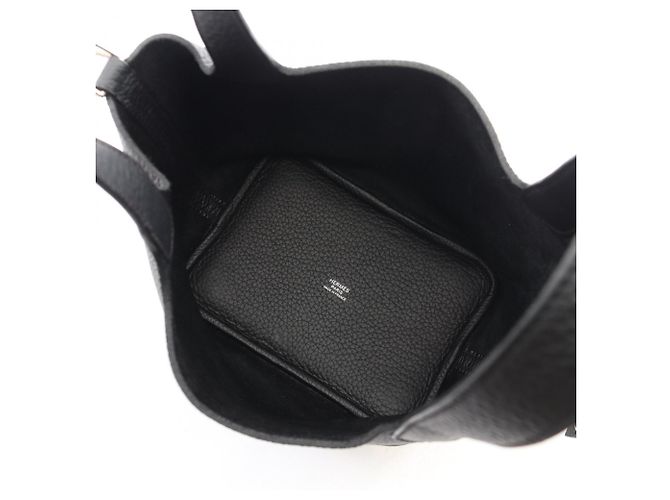 Hermès Hermes Picotin Lock PM Handtasche Schwarz - Ansicht 3