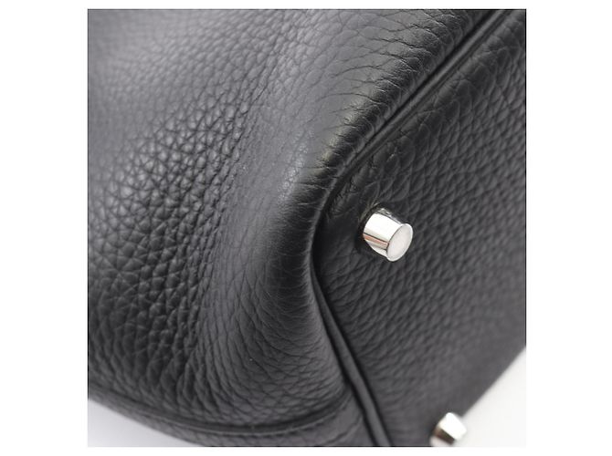 Hermès Hermes Picotin Lock PM Handtasche Schwarz - Ansicht 6