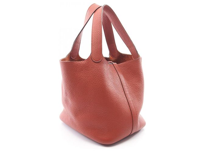 Hermès Hermes Picotin Lock PM Brick Handtasche Braun - Ansicht 2