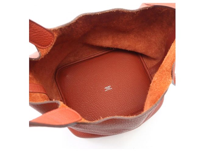 Hermès Hermes Picotin Lock PM Brick Handtasche Braun - Ansicht 3