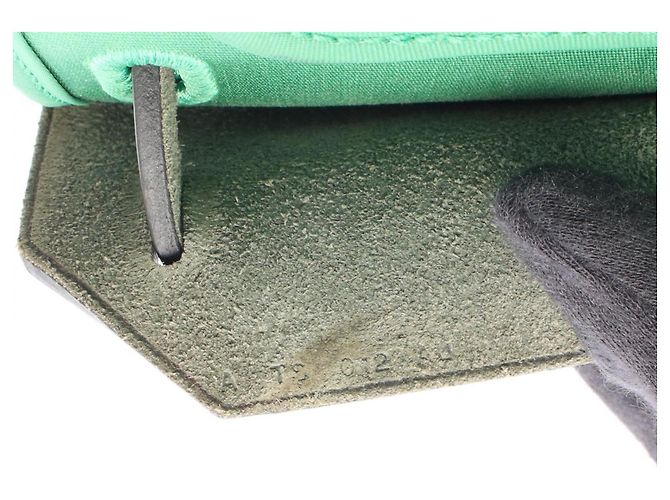 Hermès Borsa 2-Way Hermes Herbag Zip PM Nero Verde - vista 5