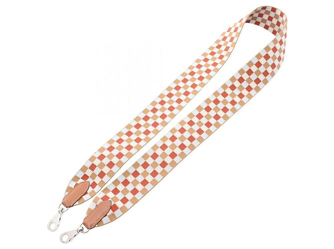 Hermès Hermes Bandoulière Sangle Caval Chai Nata Blue Plume Go Shoulder Strap Marrone Multicolore - vista 2