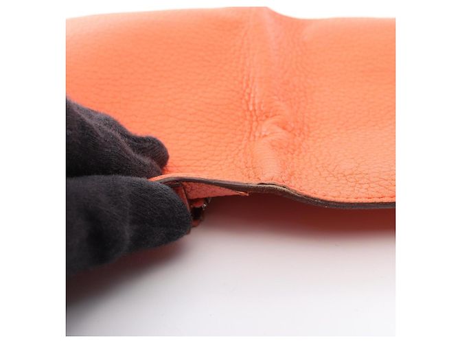 Hermès Dogon Compact Bi-fold Wallet Capucines Orange - Ansicht 9