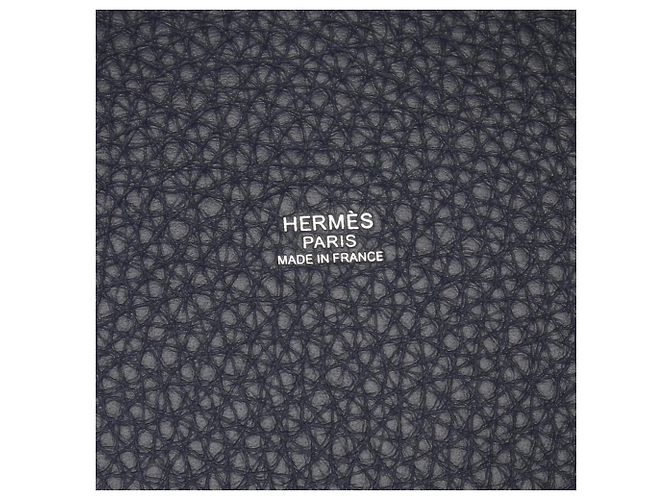 Hermès Hermes Picotin Lock PM Handtasche Blau Marineblau - Ansicht 4
