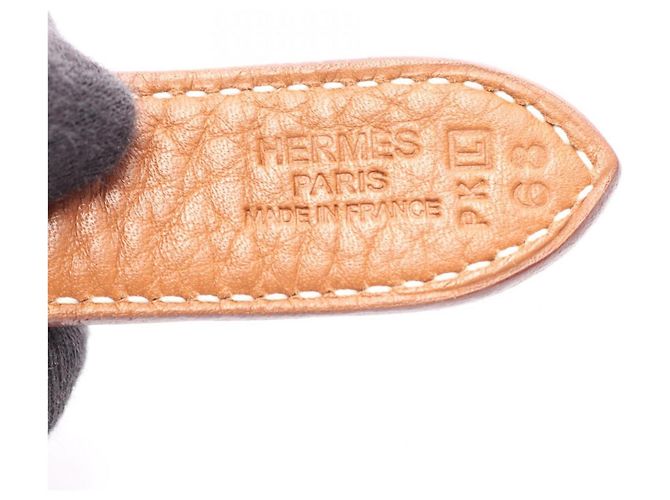 Hermès Borsa a tracolla Hermes Trim 31 Marrone D'oro - vista 4