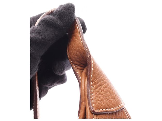 Hermès Borsa a tracolla Hermes Trim 31 Marrone D'oro - vista 9