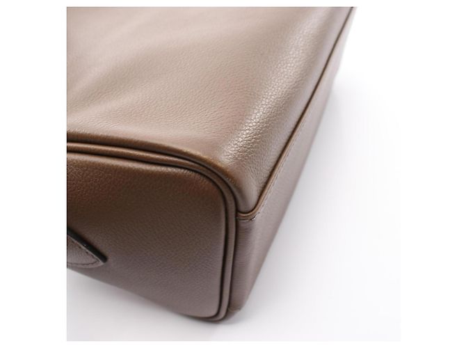 Hermès Borsa a Spalla Hermes Kelly Messenger PM Marrone - vista 10
