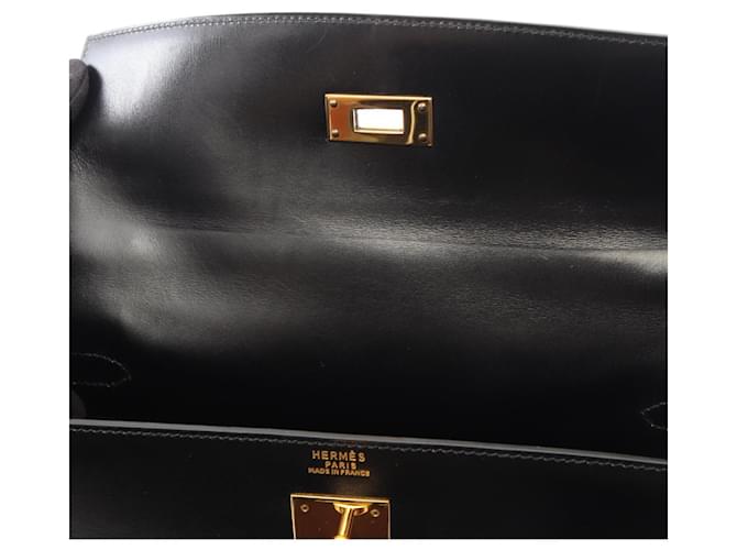 Hermès Borsa Hermes Kelly 32 Nero - vista 13