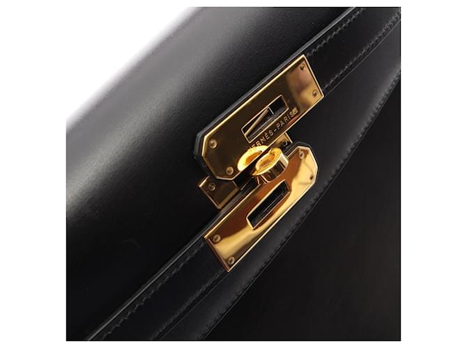 Hermès Borsa Hermes Kelly 32 Nero - vista 14