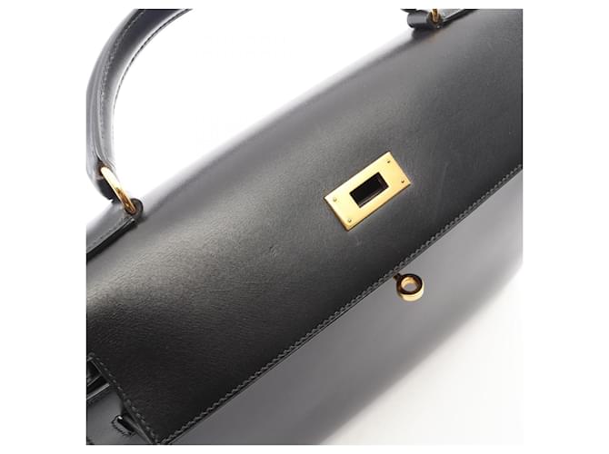 Hermès Borsa Hermes Kelly 32 Nero - vista 7
