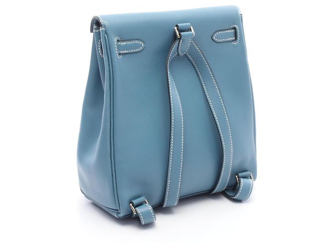 Hermès Zaino Hermes Kelly Ad PM Blu - vista 2
