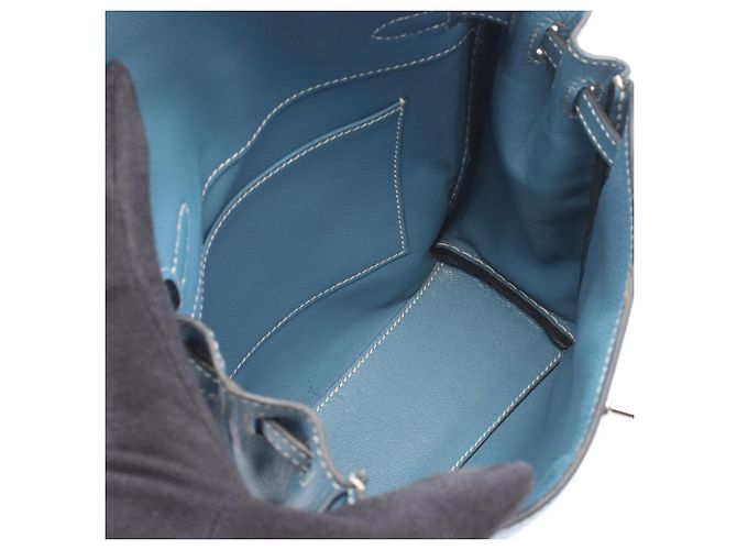 Hermès Zaino Hermes Kelly Ad PM Blu - vista 3