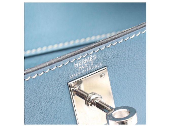 Hermès Zaino Hermes Kelly Ad PM Blu - vista 4