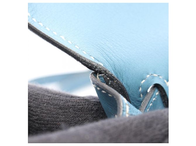 Hermès Zaino Hermes Kelly Ad PM Blu - vista 6