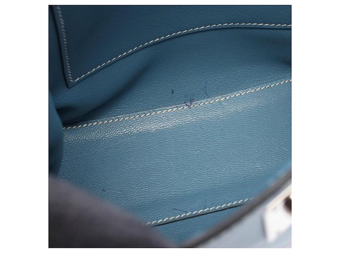 Hermès Zaino Hermes Kelly Ad PM Blu - vista 9