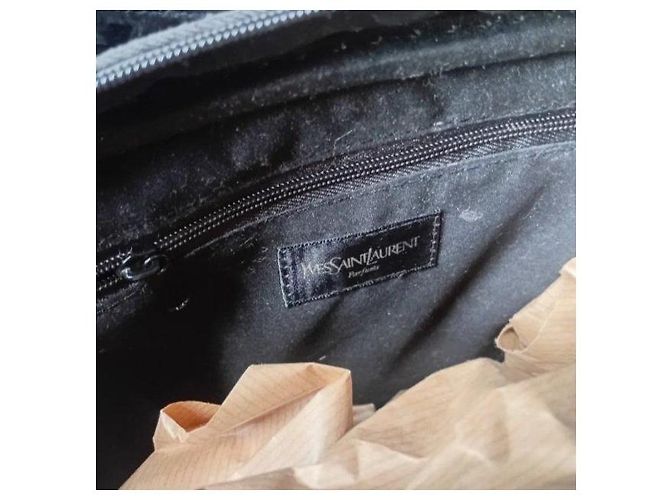 Yves Saint Laurent Borsa Tote YSL Monogram Nero - vista 3