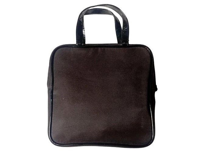Yves Saint Laurent Borsa Tote YSL Monogram Nero - vista 4