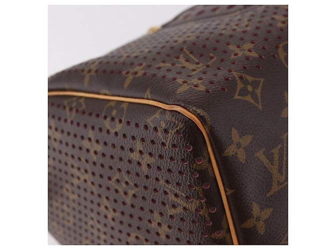 LOUIS VUITTON Borsa Monogram Perfo Speedy 30 M95180 LV Auth BA13727SAV Monogramma - vista 14