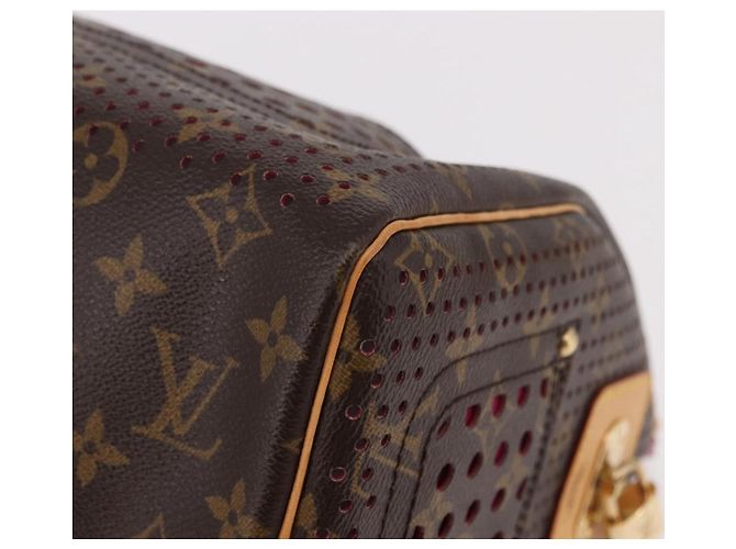 LOUIS VUITTON Borsa Monogram Perfo Speedy 30 M95180 LV Auth BA13727SAV Monogramma - vista 15
