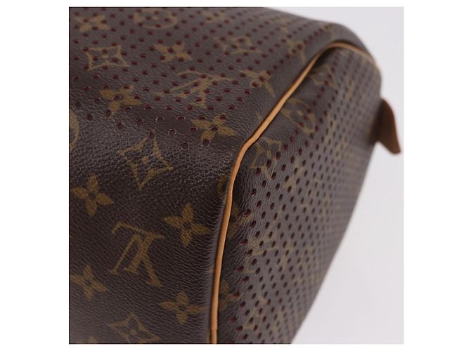 LOUIS VUITTON Borsa Monogram Perfo Speedy 30 M95180 LV Auth BA13727SAV Monogramma - vista 17