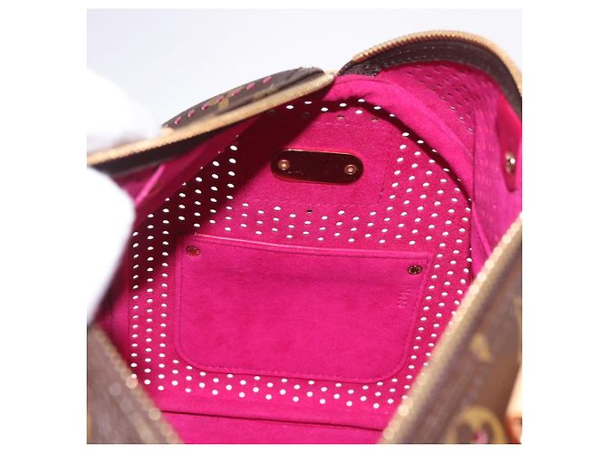 LOUIS VUITTON Borsa Monogram Perfo Speedy 30 M95180 LV Auth BA13727SAV Monogramma - vista 20