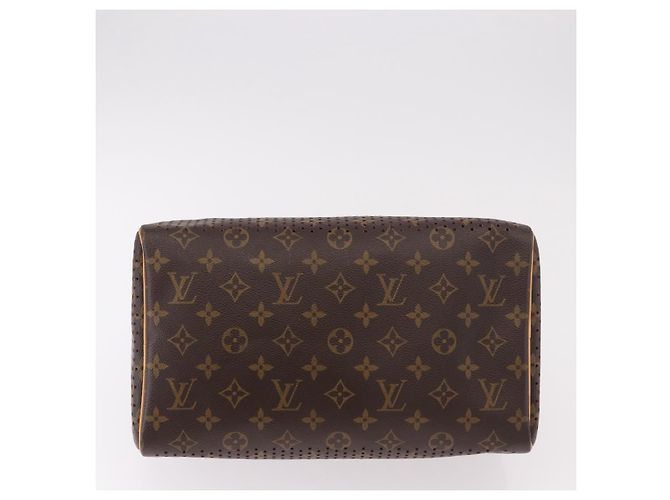 LOUIS VUITTON Borsa Monogram Perfo Speedy 30 M95180 LV Auth BA13727SAV Monogramma - vista 5