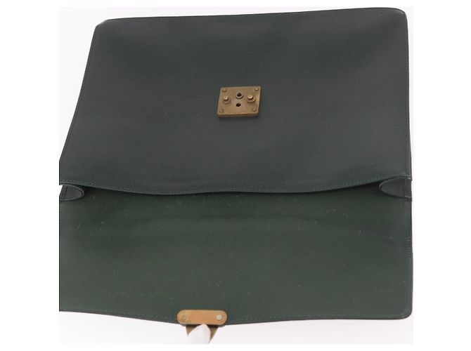 LOUIS VUITTON Taiga ServietteKourad Business Bag Epicea T16786 LV Auth bs35801 - vista 18